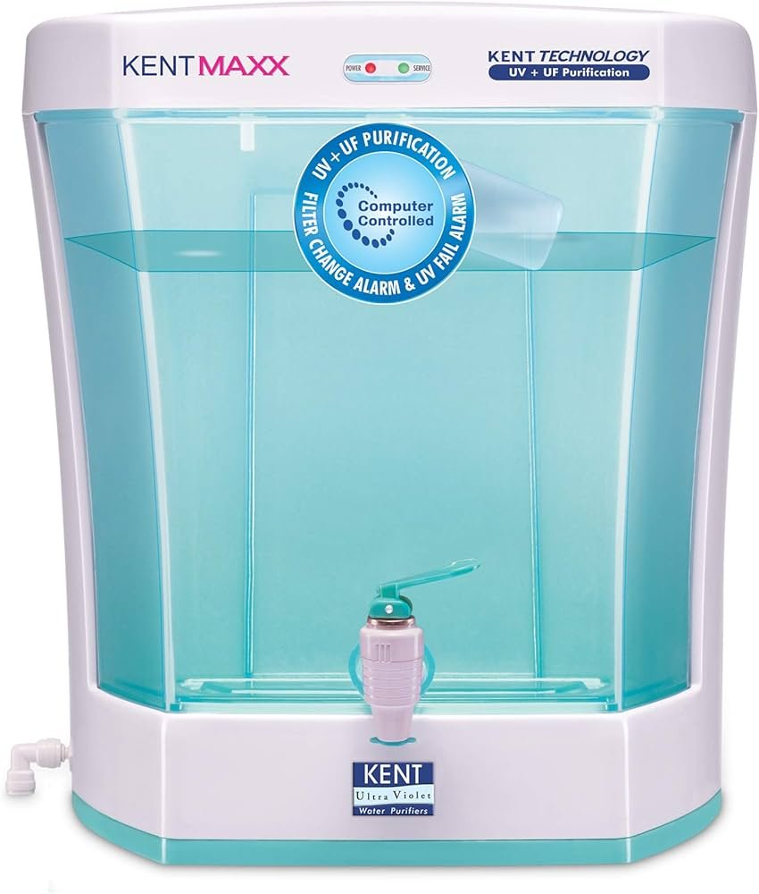 KENT MAX UV WATER PURIFIRE WHITE